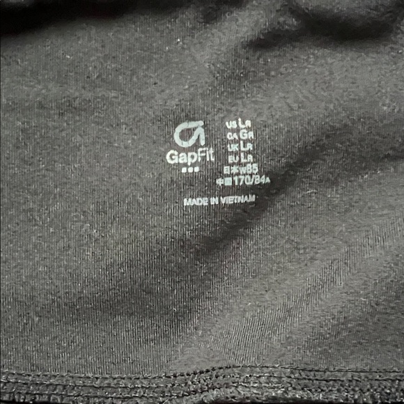 GAP fit Black and white floral Leggings - Picture 2 of 3